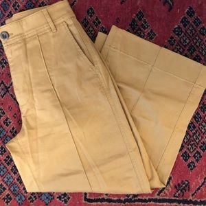 Madewell cropped wideleg sailor pants